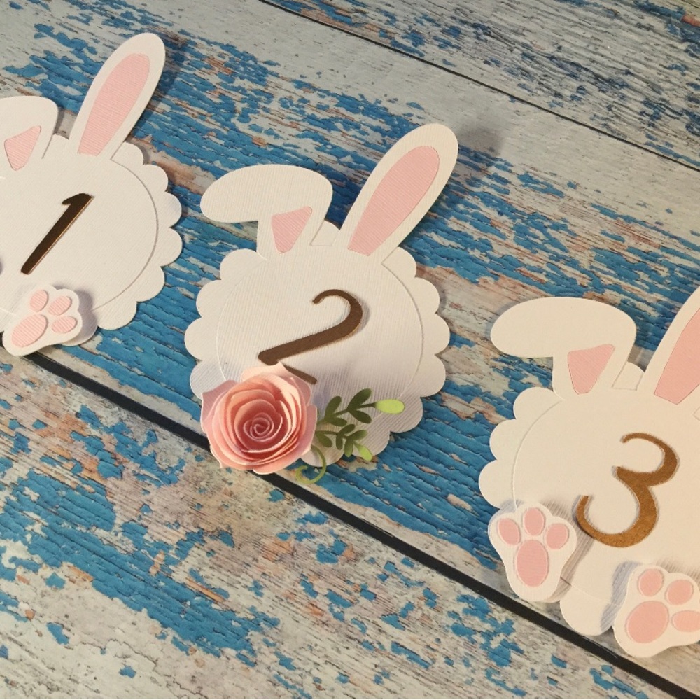 “Some Bunny is One” Highchair and Milestone Garlands